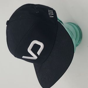 Voodue black trucker snapback hat